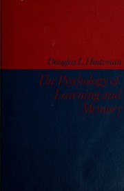 Cover of: The psychology of learning and memory