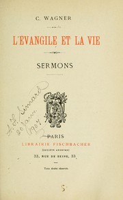 Cover of: L'evangile et la vie: sermons