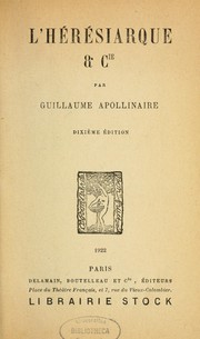 Cover of: L'hérésiarque & Cie