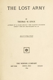 Cover of: The lost army
