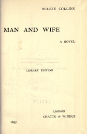 Cover of: Man and wife, a novel by Wilkie Collins