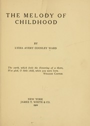 Cover of: The melody of childhood