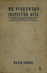 Cover of: Mr. Pinkerton and Inspector Bull by Zenith Jones Brown