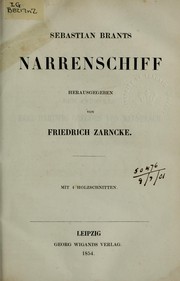 Narrenschiff by Sebastian Brant