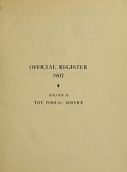 Official register of the United States ... by United States Civil Service Commission.