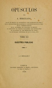 Opúsculos by Alexandre Herculano