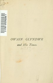 Owain Glyndwr and his times by T.F. T.