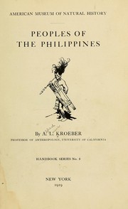 Cover of: Peoples of the Philippines