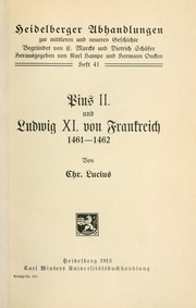 Pius II. und Ludwig XI. von Frankreich, 1461-1462 by Christian Lucius