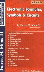 Cover of: Electronic Formulas, Symbols & Circuits