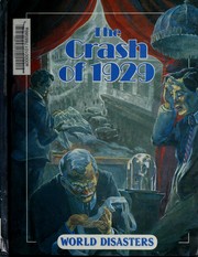 Cover of: The Crash of 1929