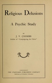 Cover of: Religious delusions by J. V. Coombs
