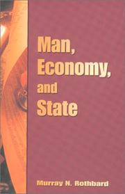 Cover of: Man, Economy, and State by Murray N. Rothbard