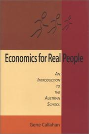 Economics for real people by Gene Callahan