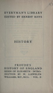 Cover of: The reign of Elizabeth: [Introd. by W. Llewellyn Williams]