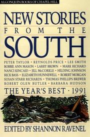 Cover of: New Stories from the South: The Year's Best, 1991 (New Stories from the South)
