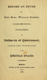 Report on fever by William Geddes