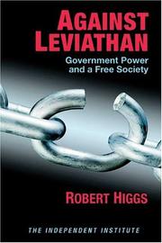 Cover of: Against Leviathan by Robert Higgs