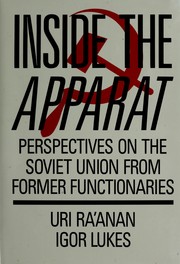 Cover of: Inside the apparat