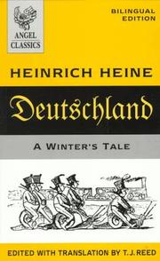 Cover of: Deutschland, a winter's tale