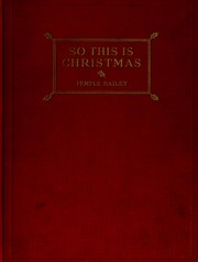 Cover of: So this is Christmas!: and other Christmas stories