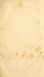 Cover of: Speech of Mr. Lincoln: a Whig representative in Congress from Massachusetts, in reply to Mr. Ogle, upon the proposition of the latter to strike out of the general appropriation bill, a small item for alterations and repairs of the President's house, &c