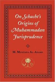 On Schacht's Origins of Muhammadan jurisprudence