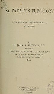 Cover of: St. Patrick's purgatory: a mediaeval pilgramage in Ireland