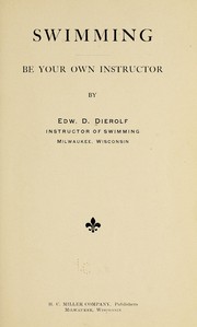 Cover of: Swimming; be your own instructor