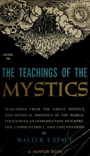 Cover of: The teachings of the mystics
