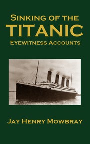 Cover of: Sinking of the Titanic by 