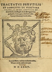 Cover of: Tractatus perutilis et completus de fractura cranei