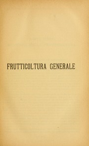 Cover of: Trattato di frutticoltura by Domenico Tamaro