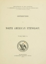 Cover of: Tribes of the extreme Northwest by William Healey Dall