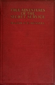 Cover of: True adventures of the secret service
