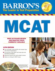 Cover of: Barron's MCAT: Medical College Admission Test