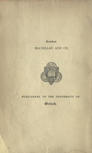 Cover of: The constitutional history of England in its origin and development. by William Stubbs