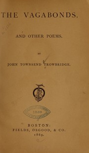 Cover of: The vagabonds, and other poems
