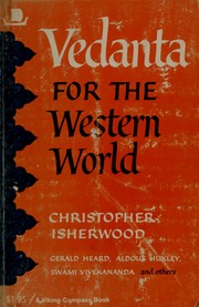 Cover of: Vedanta for the Western world