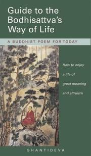 Cover of: Guide to the Bodhisattva's Way of Life by Shantideva