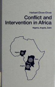 Conflict and intervention in Africa by Herbert Ekwe-Ekwe