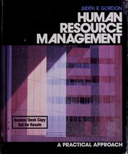 Cover of: Human resourcemanagement: a practical approach