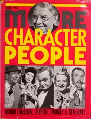 Cover of: More character people
