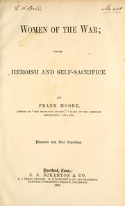 Cover of: Women of the war by Moore, Frank