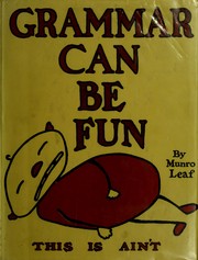 Cover of: Grammar can be fun