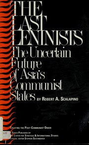 Cover of: The last Leninists: the uncertain future of Asia's communist states