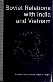 Cover of: Soviet relations with India and Vietnam