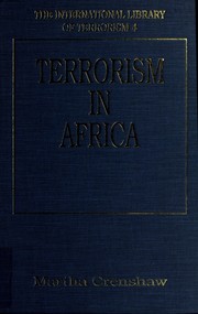 Cover of: Terrorism in Africa (International Library of Terrorism, Vol 4)