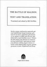 The Battle of Maldon : text and translation