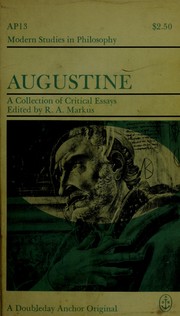 Cover of: Augustine; a collection of critical essays.
